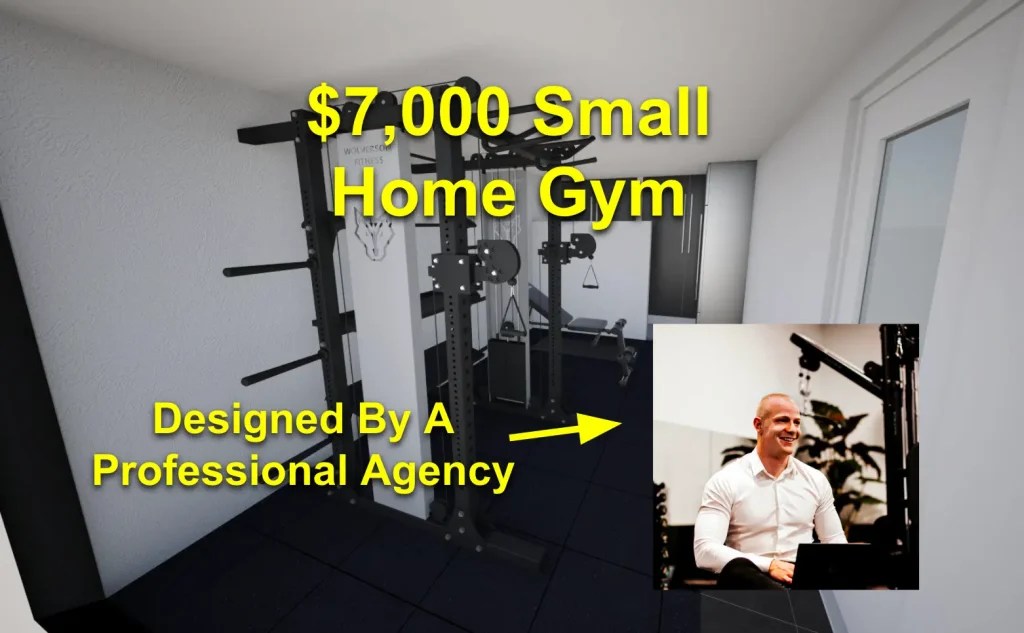 A Look Inside a 7,000 Small Home Gym Setup Built by An Agency