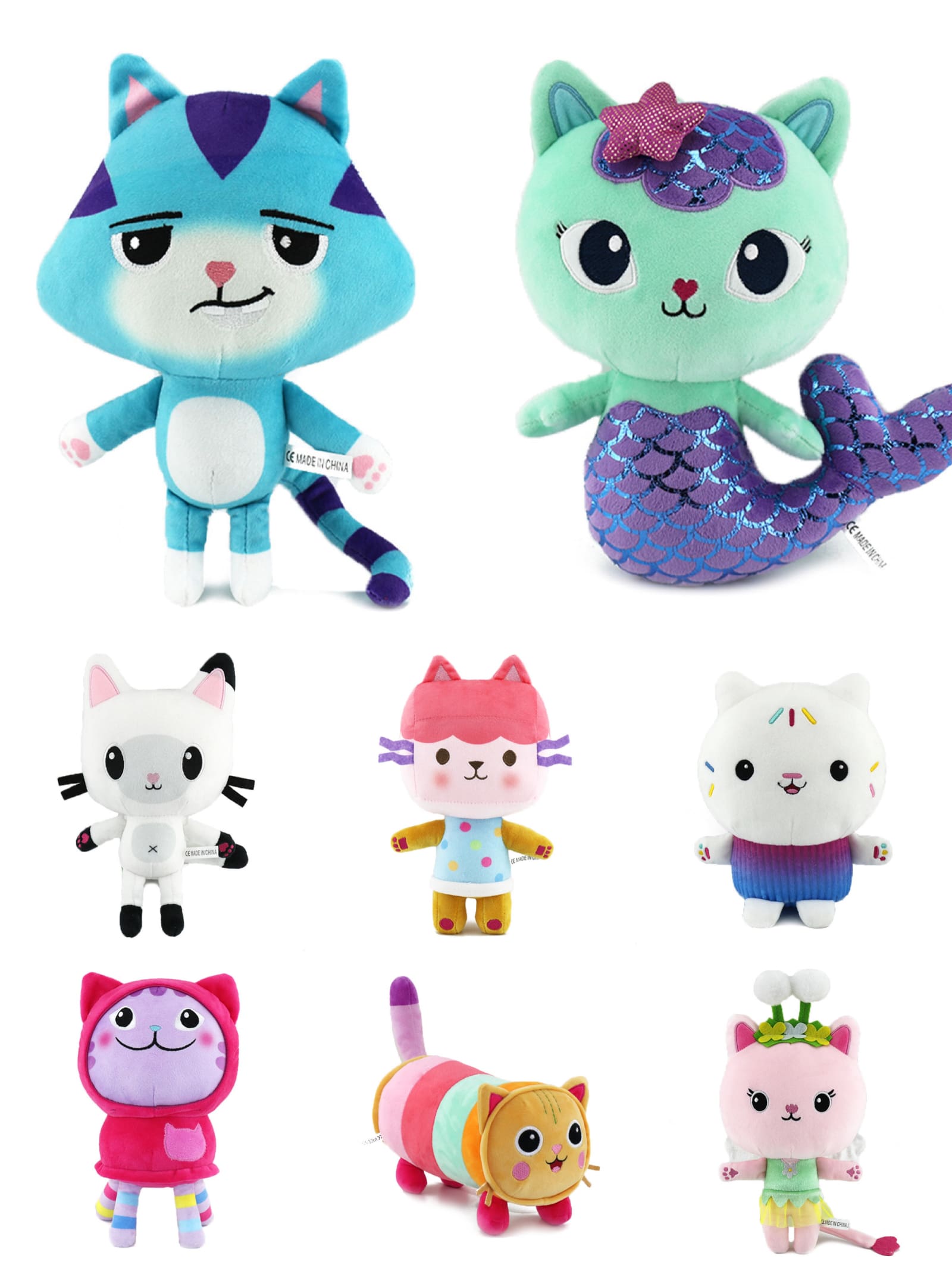 Gabby Dollhouse Toys Plush Set GYOBY TOYS