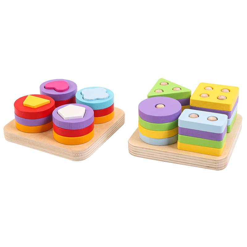 Early Educational Wooden Building Blocks Toys for Kids GYOBY TOYS