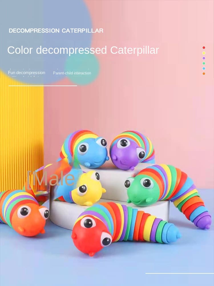 Colorful Transformer Caterpillar Fidget Toys GYOBY TOYS