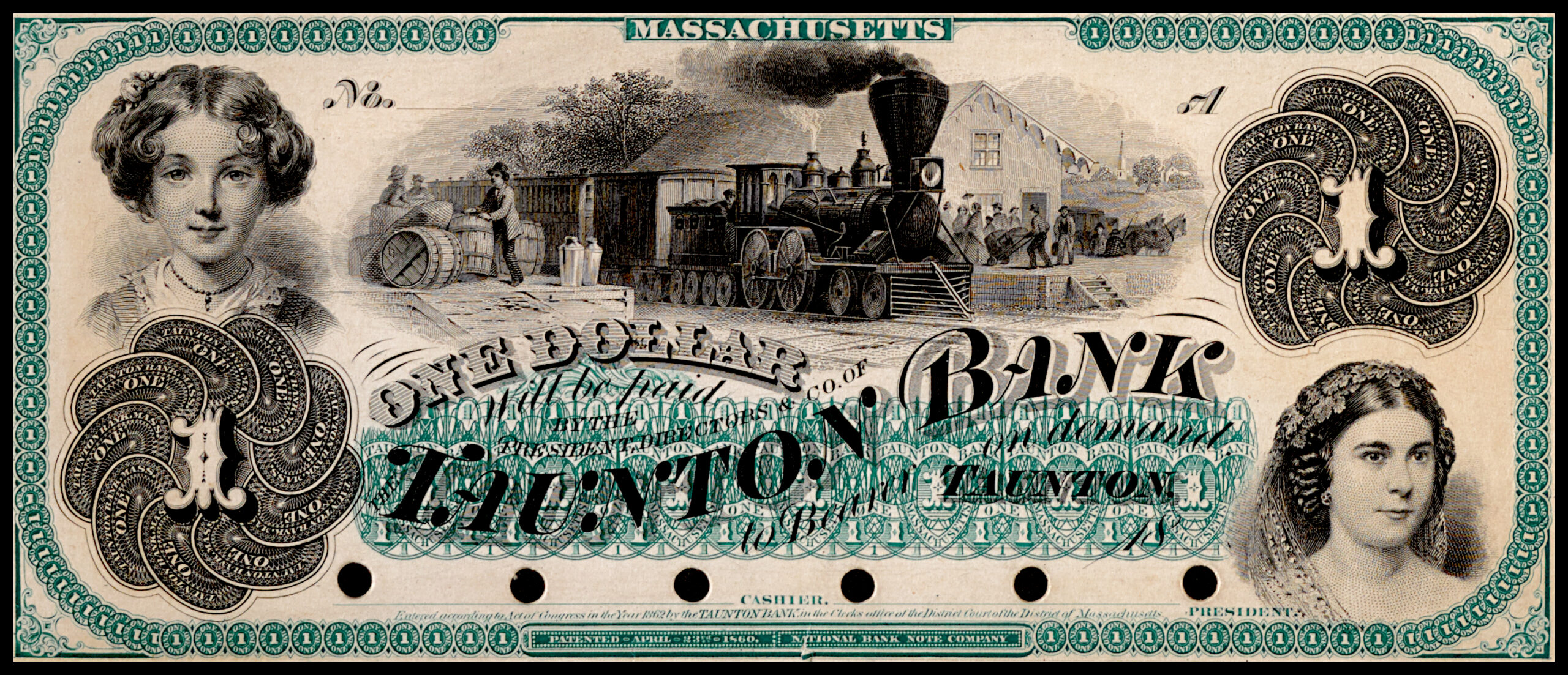 Taunton Bank 1 Note « Gypsy Faith