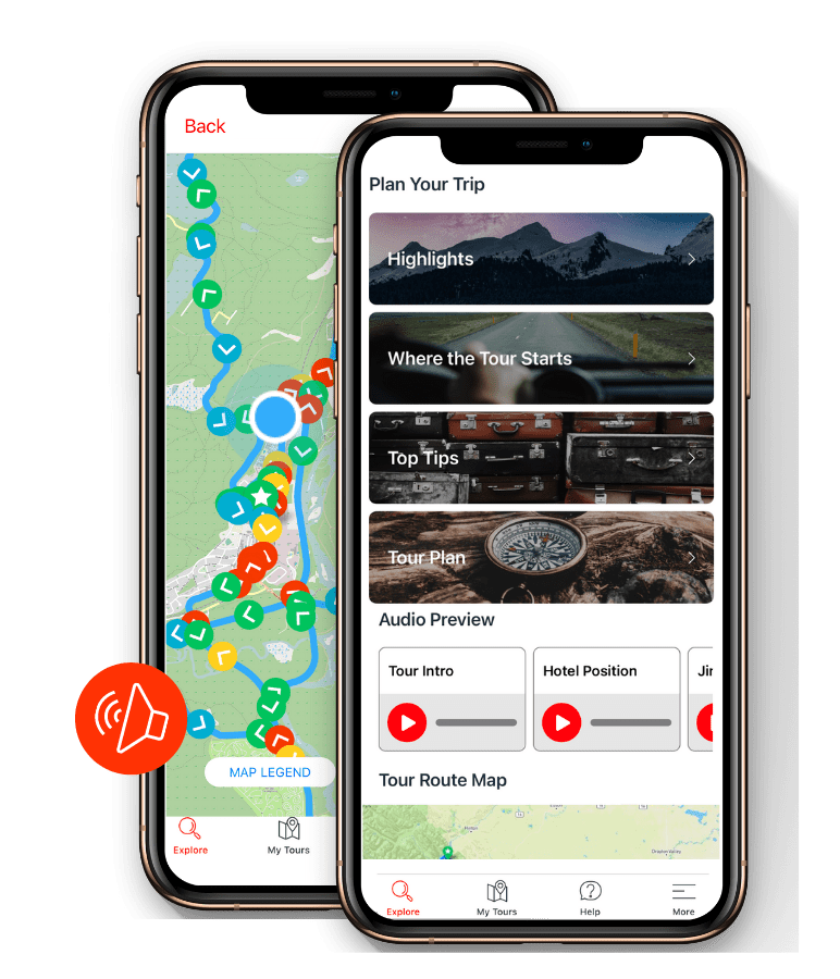 GPS Narrated Audio Driving Tour Apps GyPSy Guide