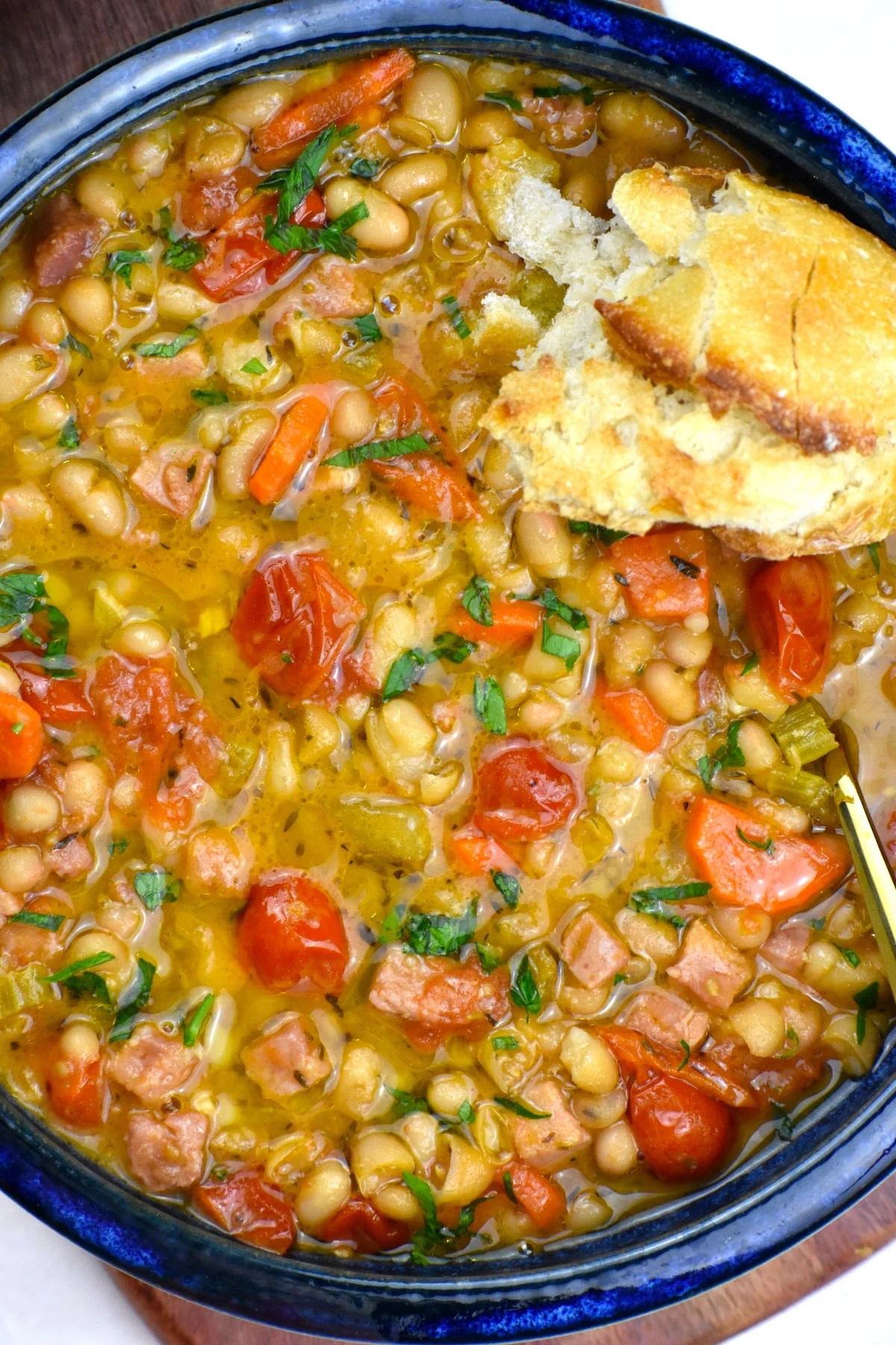 The BEST Navy Beans Recipe GypsyPlate