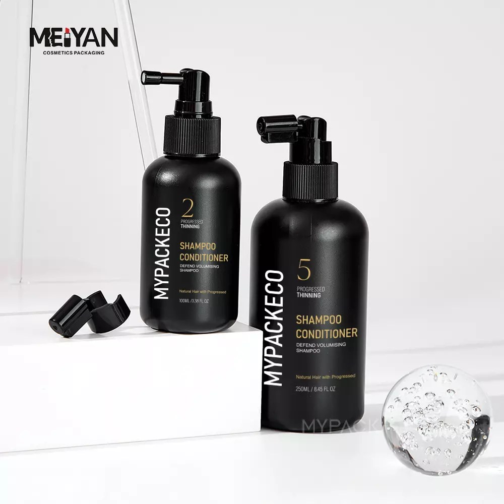 MYPACK black soft touch HDPE 100ml 120ml boston plastic nasal cleansing