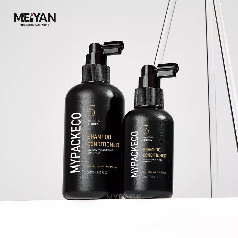 MYPACK black soft touch HDPE 100ml 120ml boston plastic nasal cleansing