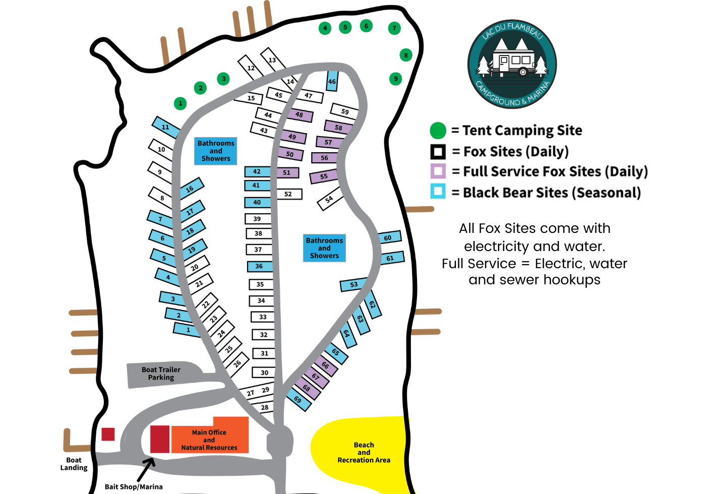 Lac Du Flambeau Campground and Marina Lac du Flambeau, United States of America Best Price