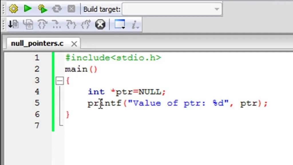 Dereferencing Null Pointers How to Avoid a Program Crash
