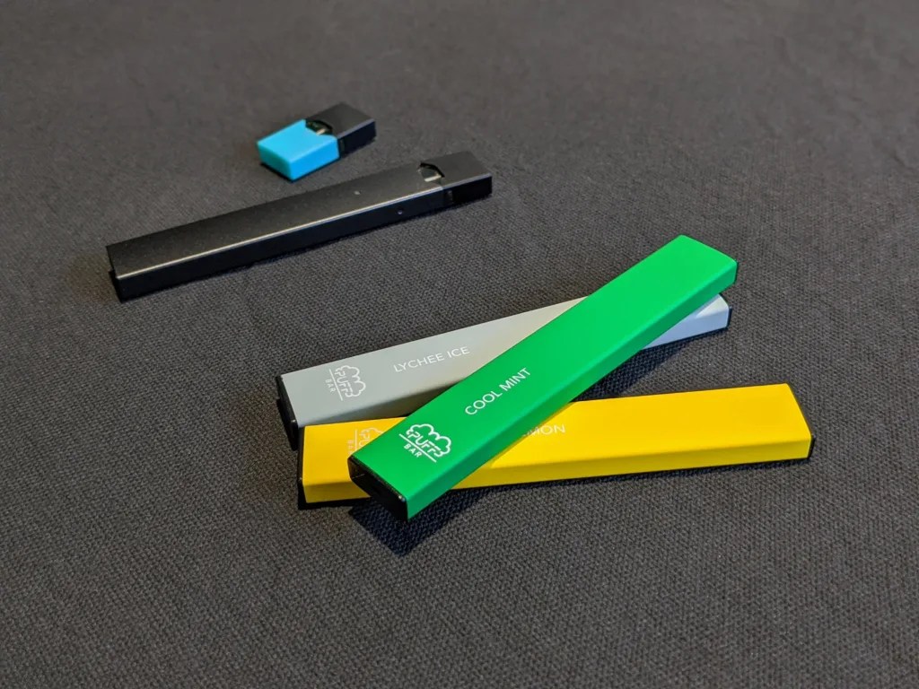 Comparing the Number of Puffs Between Vapes and Cigarettes