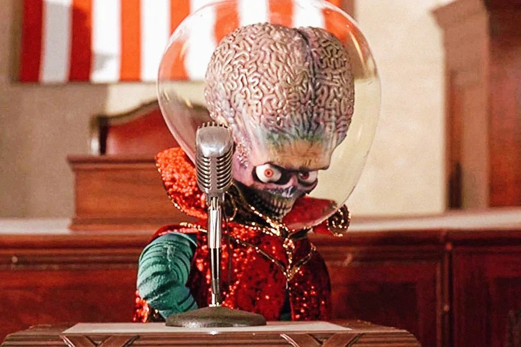 A Look Back on the Cast of "Mars Attacks!"