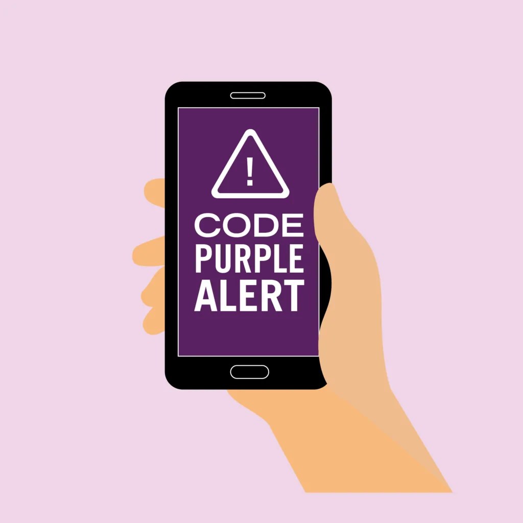 Responding to Code Purple in a Hospital