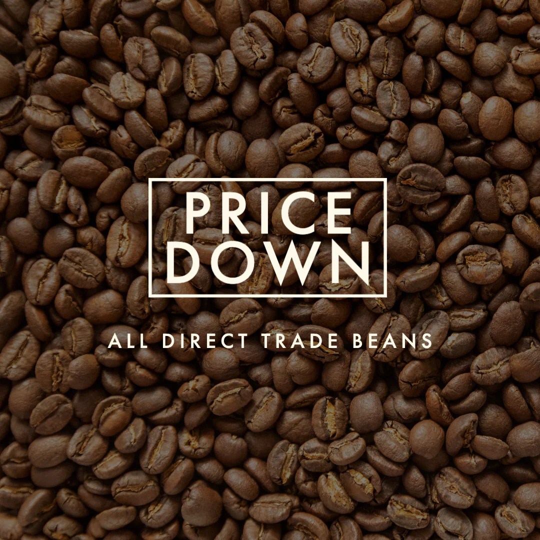 ダイレクトトレード豆の価格改定（値下げ！）のお知らせ COFFEE LAB by hatte