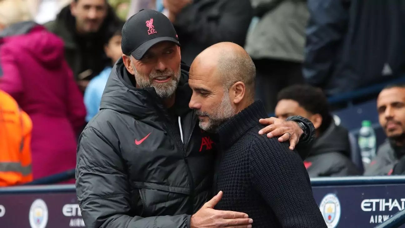 Jurgen Klopp Praises Pep Guardiola as “Outstanding Manager”