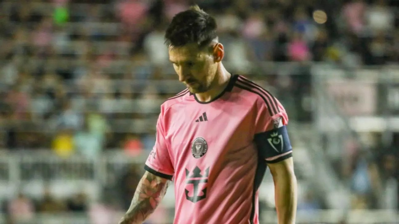 The Absence of Lionel Messi in the upcoming match