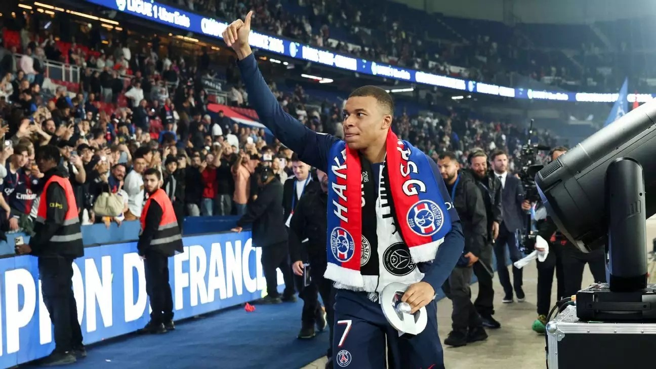 Celebrating Legends: PSG Fans Bid Farewell to Mbappé and Navas