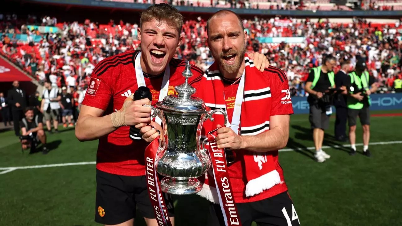 The Dynamic Duo of Eriksen and Højlund: A Key Asset for Manchester United at Euro 2024