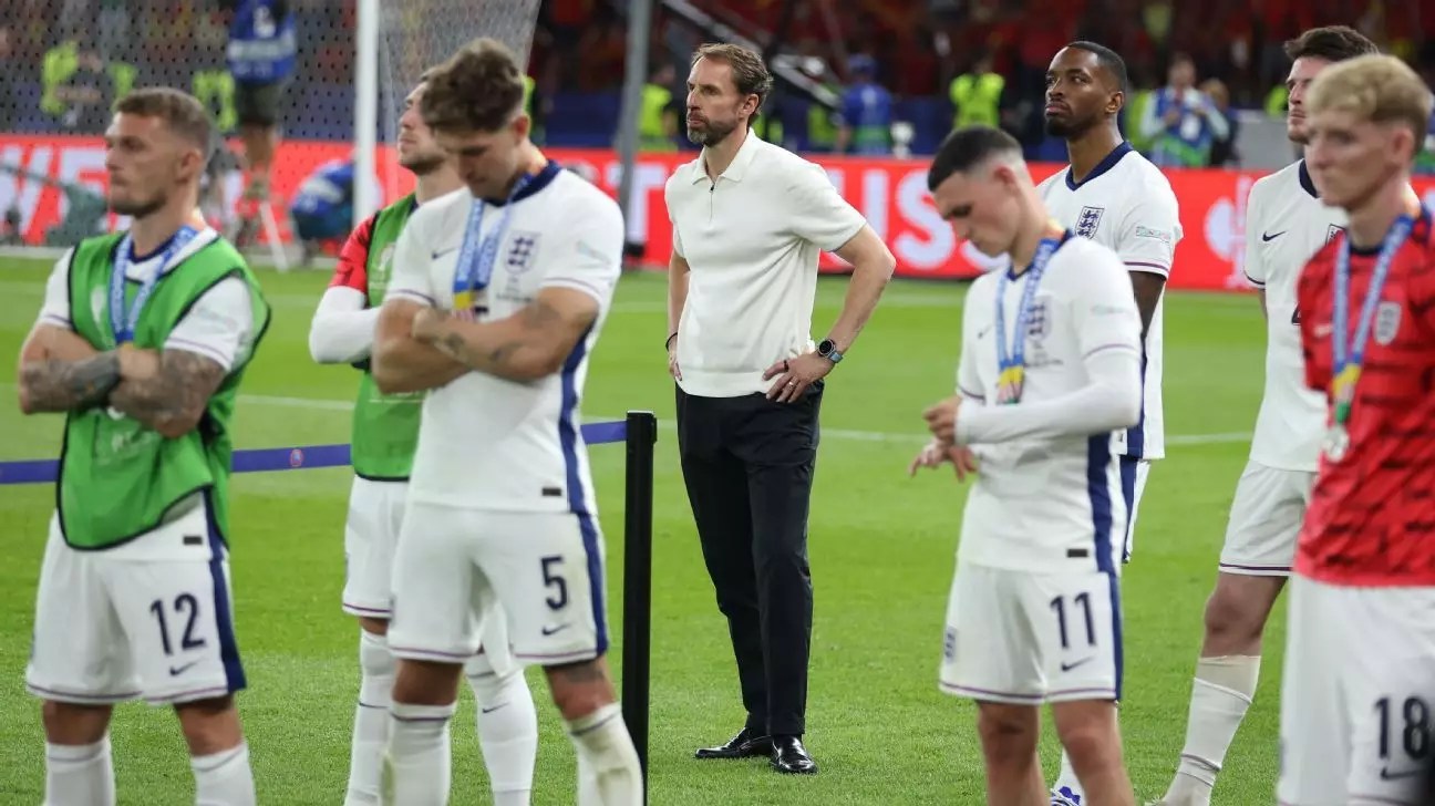 England Football Team Receives Tribute After Euro 2024 Defeat