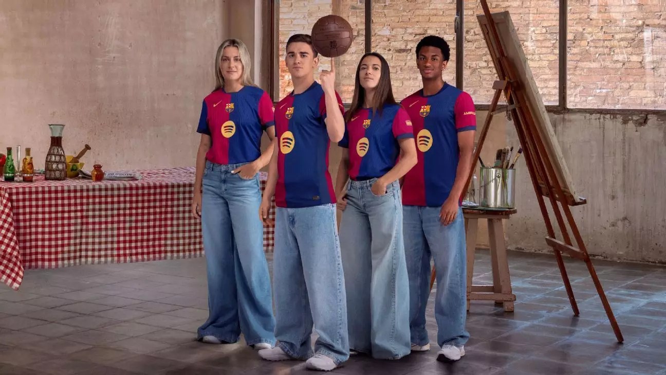 Barcelona Unveils Retro Kit for 2024-25 Season