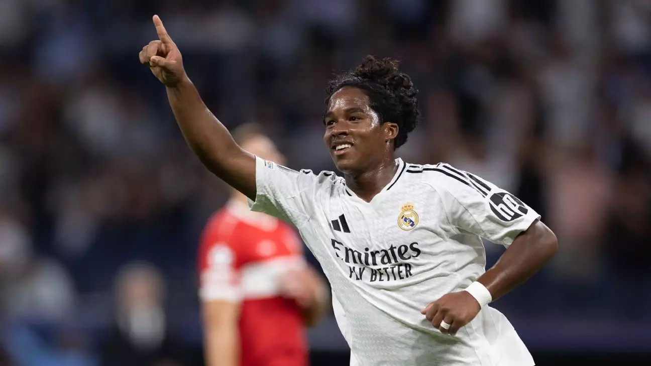 Endrick’s Brave Streak: A New Era for Real Madrid