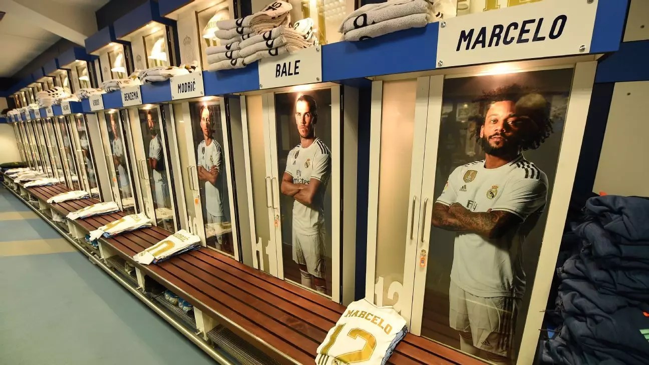 Historical Memorabilia: Real Madrid’s Old Dressing Room Goes Under the Hammer