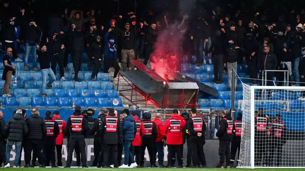 Chaos in the Stands: A Wake-Up Call for French Football