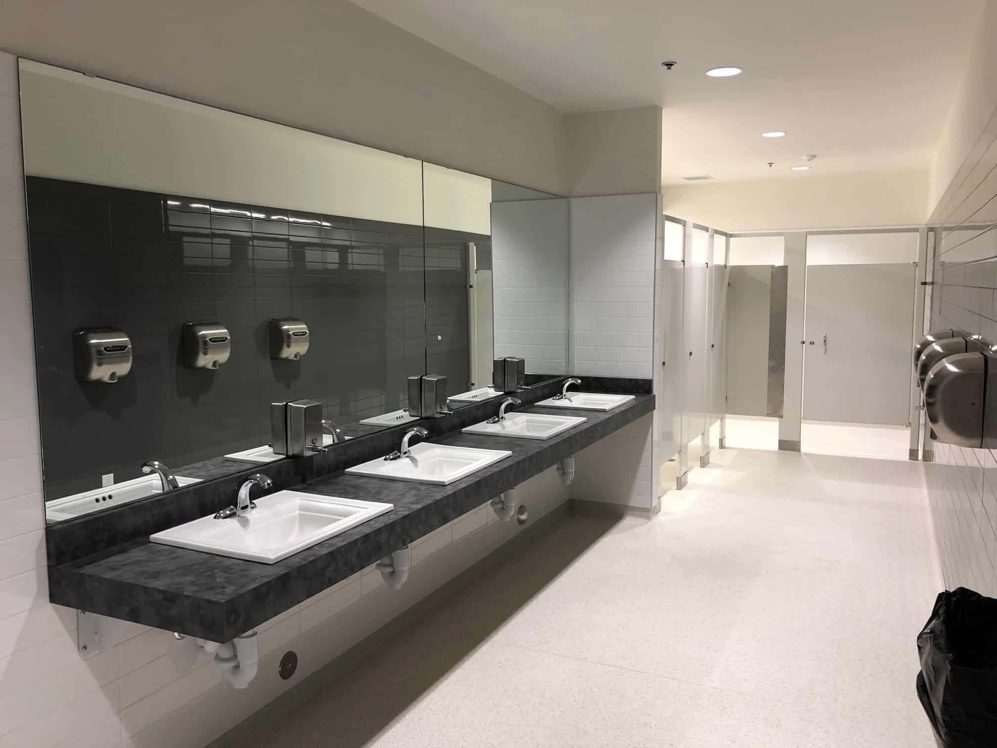 Purolator Edmonton, Washroom Renovation H2 Architecture Ltd