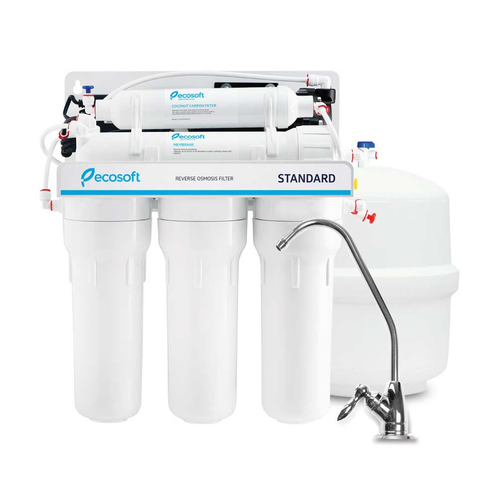 Ecosoft Standard Reverse Osmosis System 5 Stage 50GPD H2O BWT