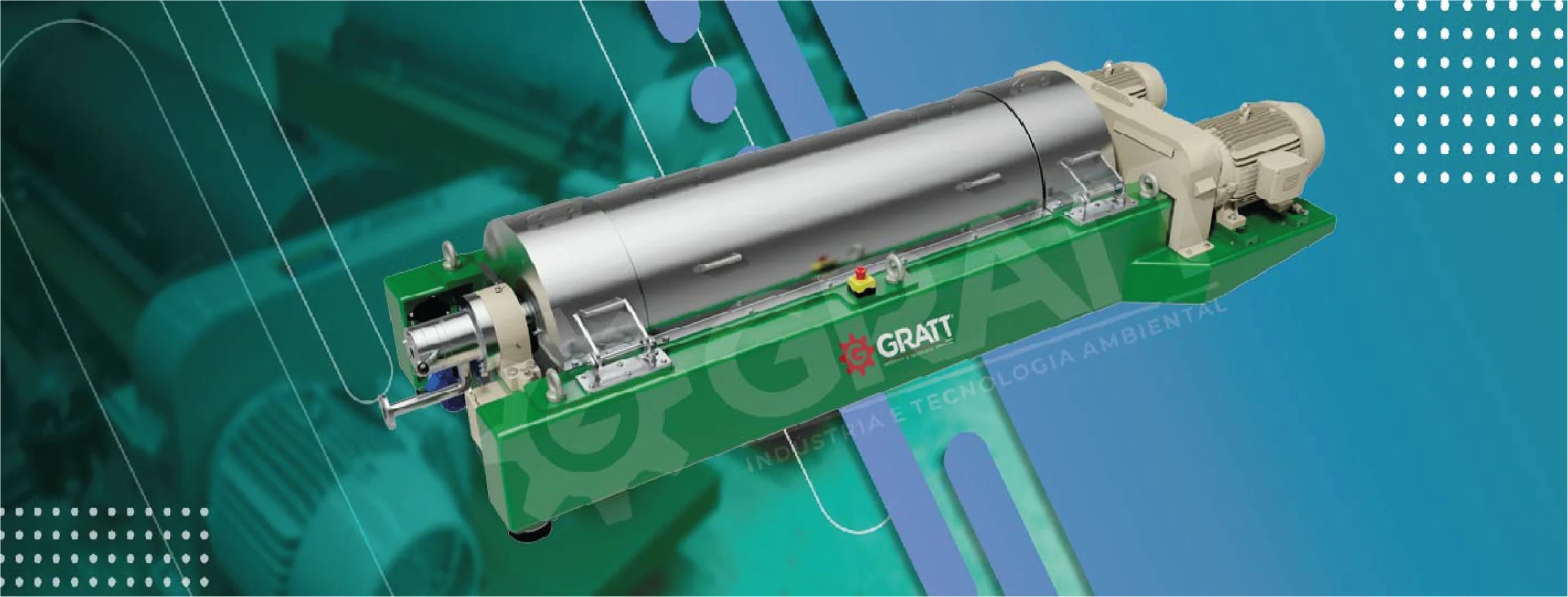 ¿Qué es un decanter centrífugo para aguas industriales? H2one