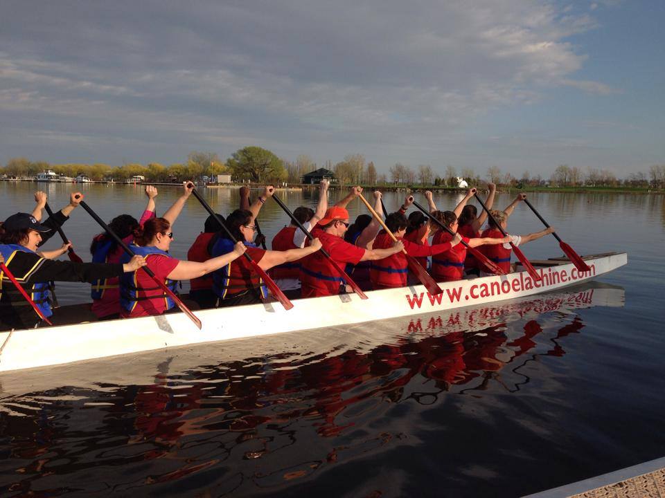 Team Building à Lachine en Bateau Dragon H2O Playground