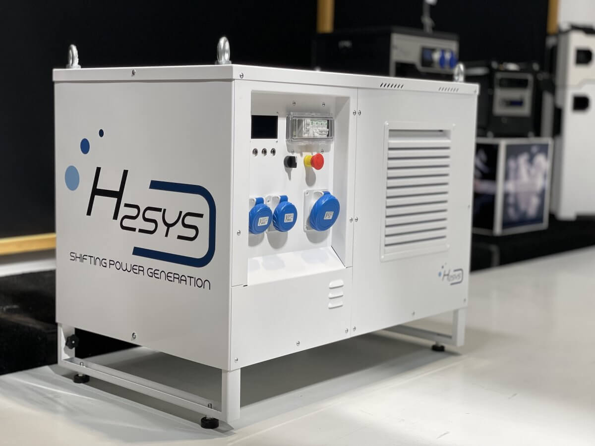 Hydrogenpowered generator sets H2SYS