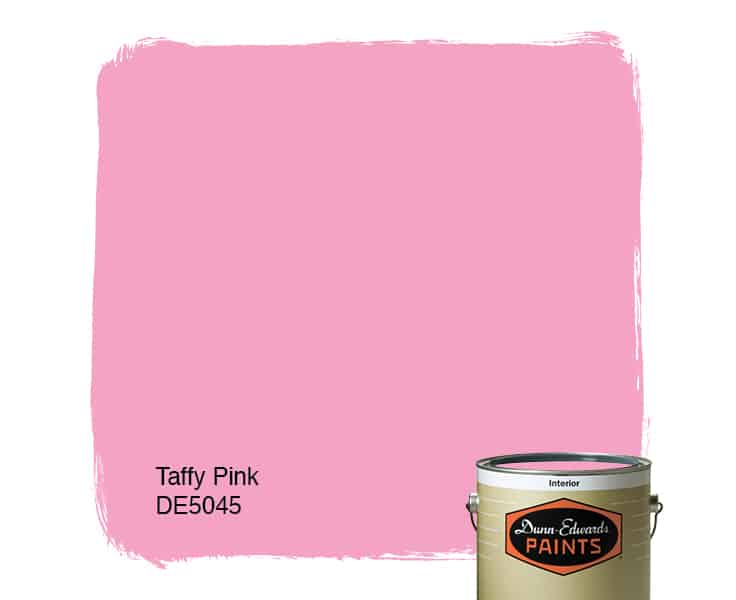 Taffy Pink Paint Color DE5045 DunnEdwards Paints