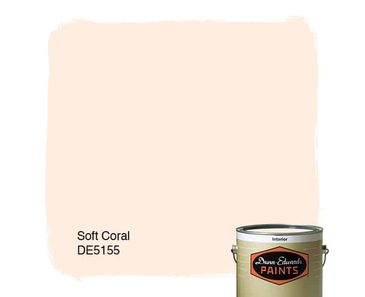 Soft Coral Paint Color DE5155 DunnEdwards Paints