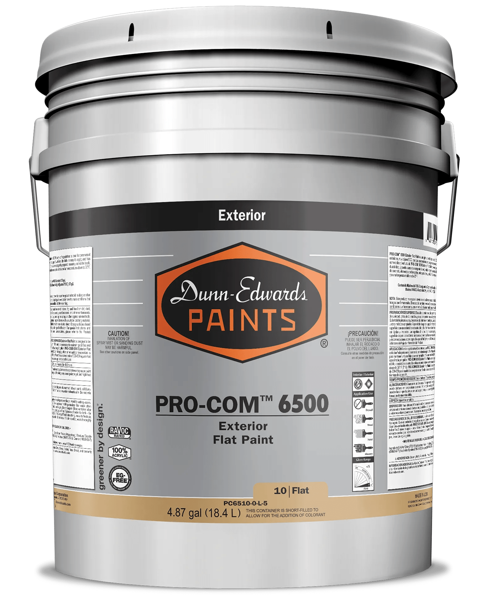 6500 Exterior Flat Paint DunnEdwards Paints