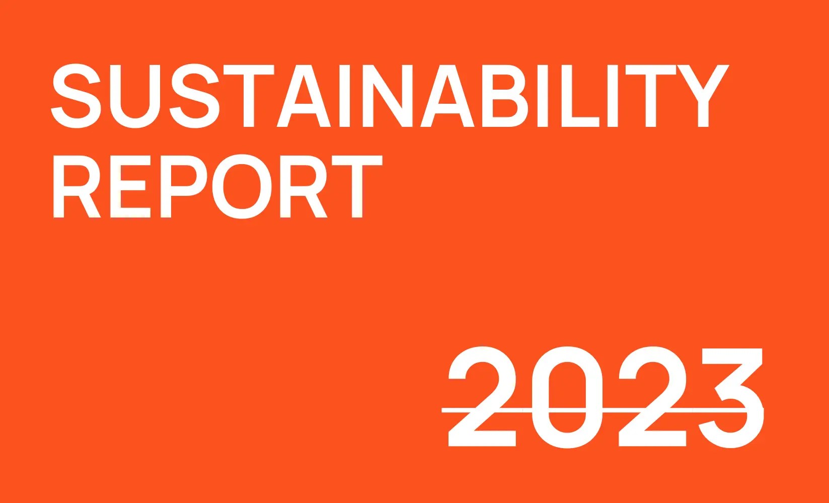 2023 Sustainability report