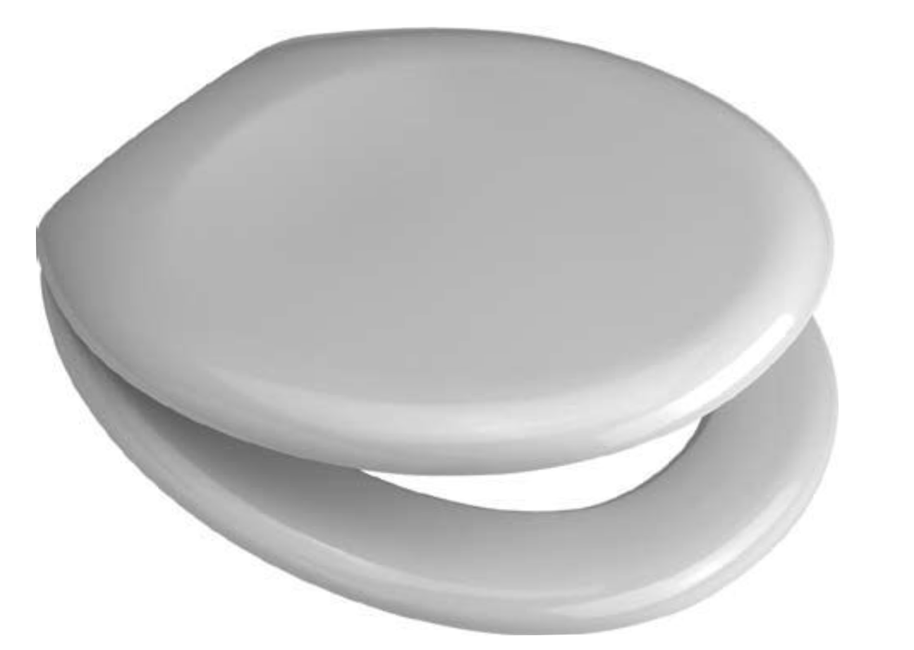 HaRo WC Sitz Basic, mit Deckel, Weiß Handelsagentur HaRo e.U.