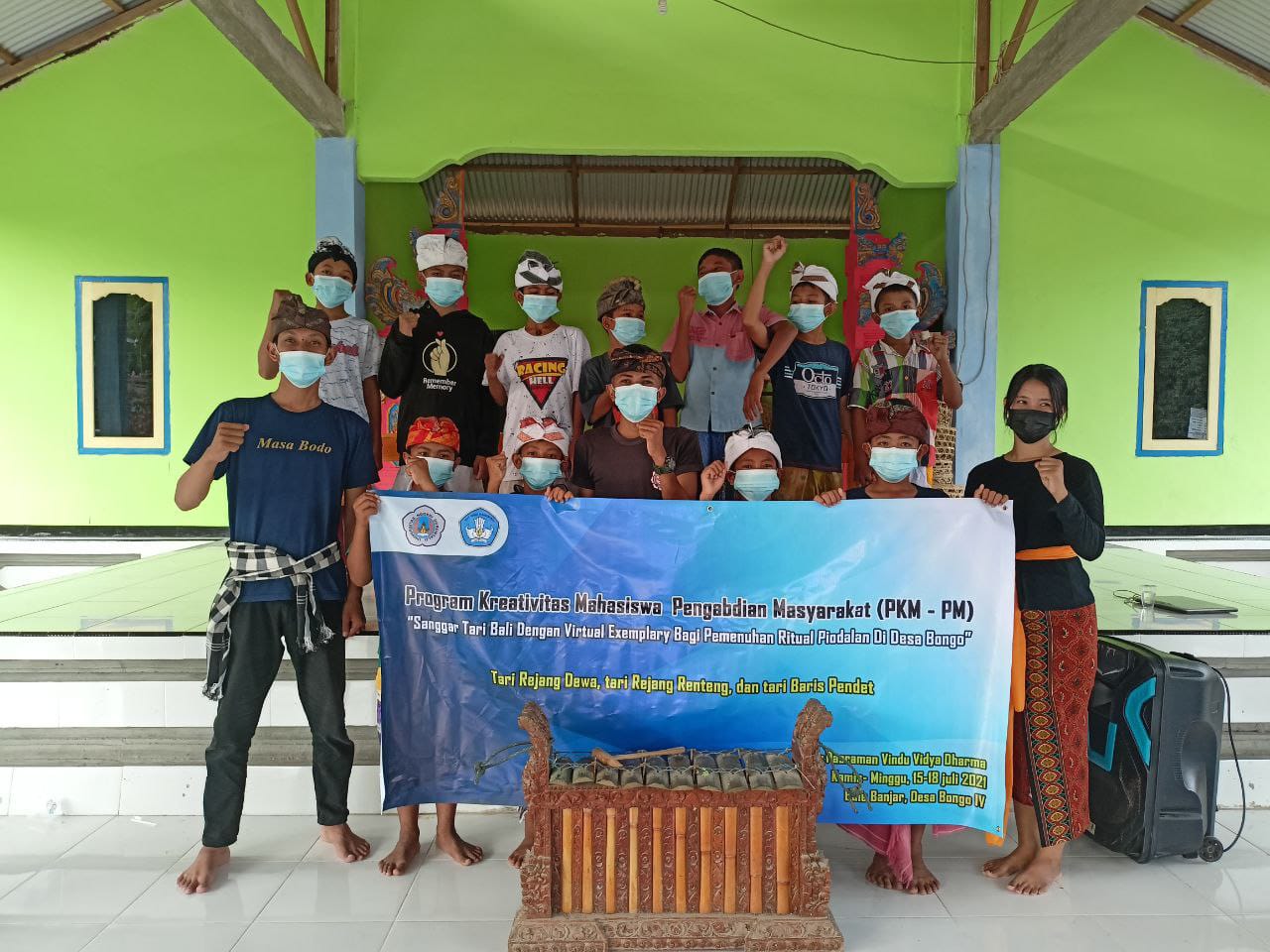 PKM-PM UNG bentuk Sanggar Tari Bali - Habari.id