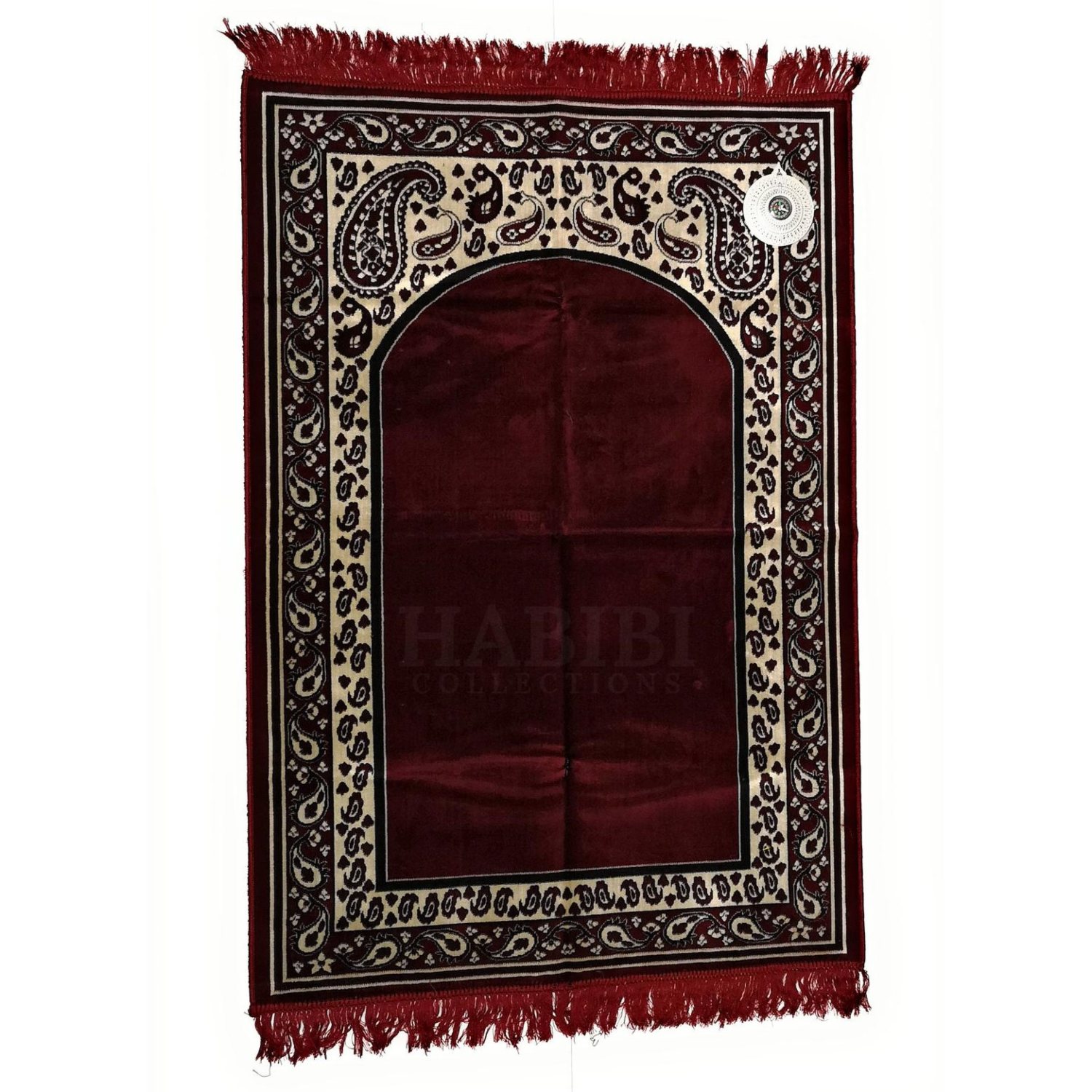 Compass Islamic Prayer Mat High Quality Saudi Arabia Habibi Collections
