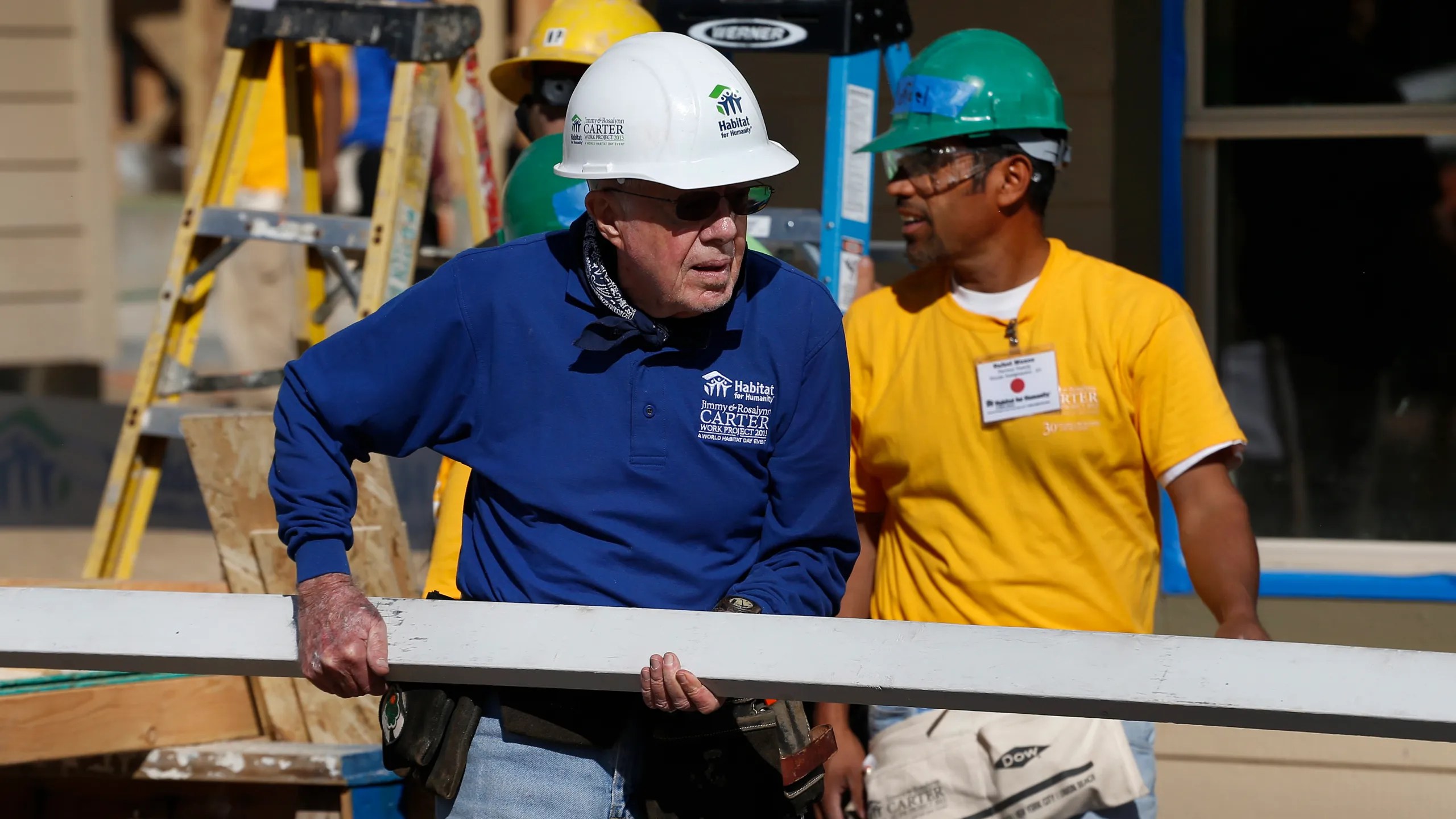 President Jimmy Carter Face of Habitat Habitat for Humanity in the