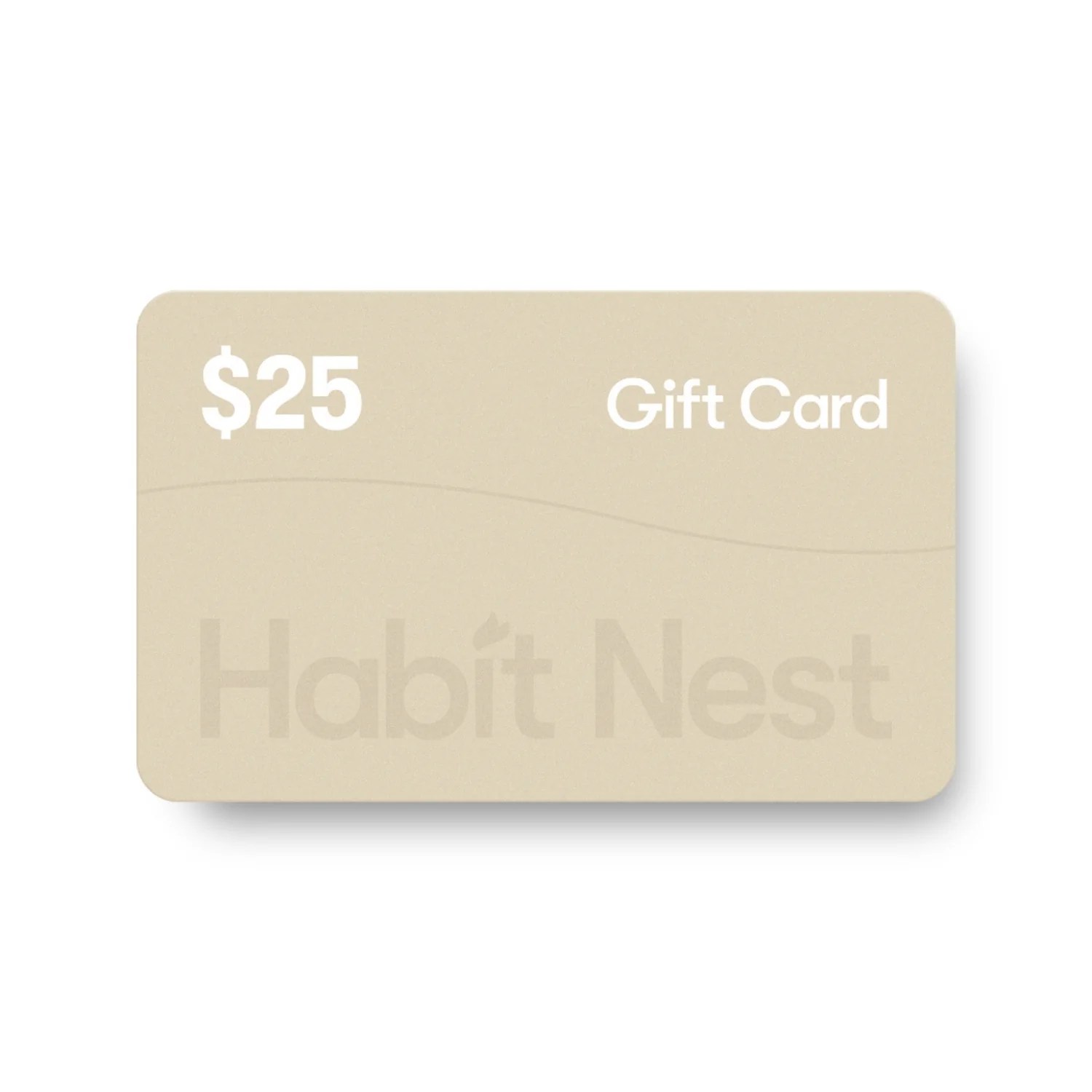 Digital Gift Card Habit Nest