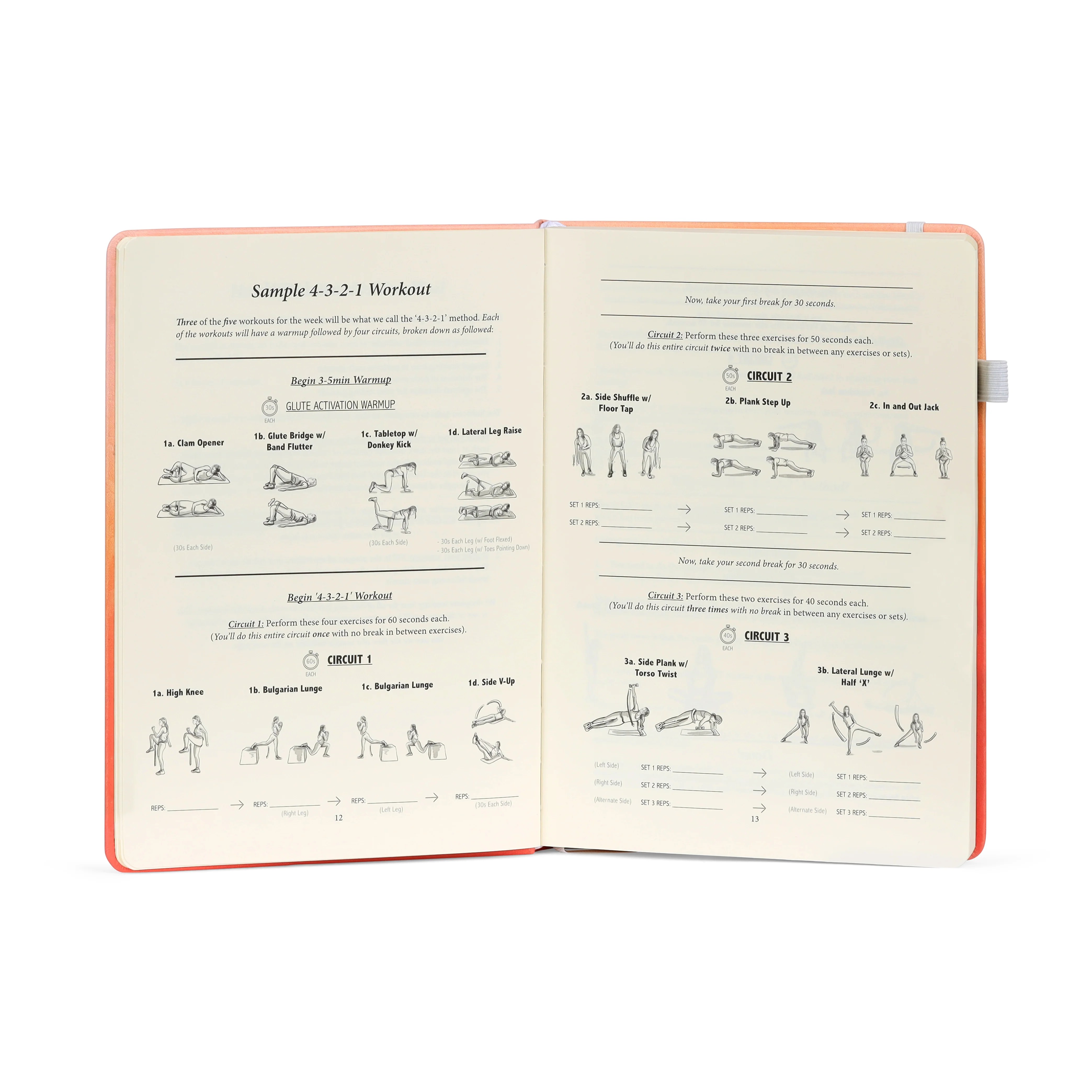 Badass Body Goals Journal Combo Habit Nest