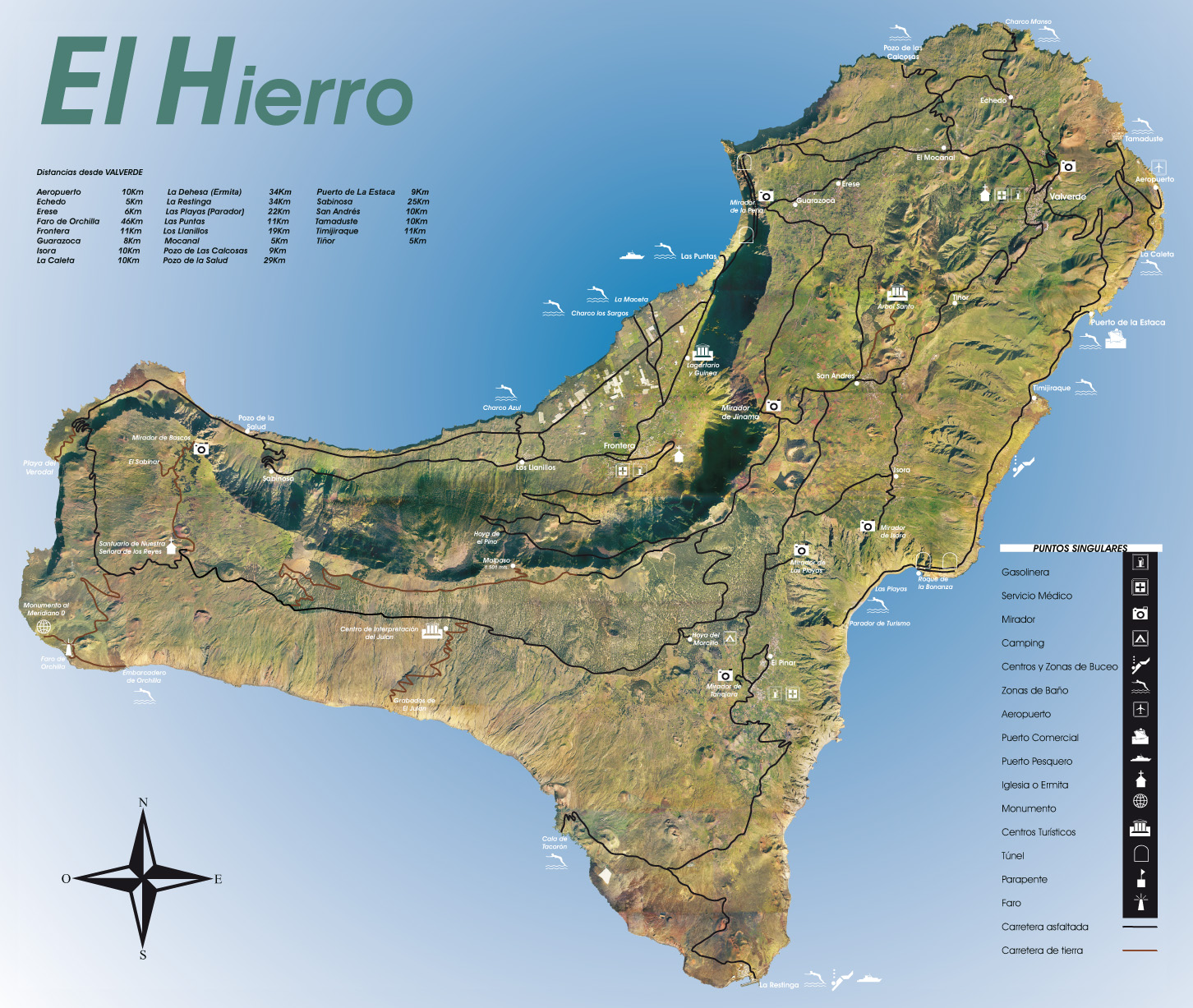 El Hierro historia, clima, lugares turisticos, playas, volcanes