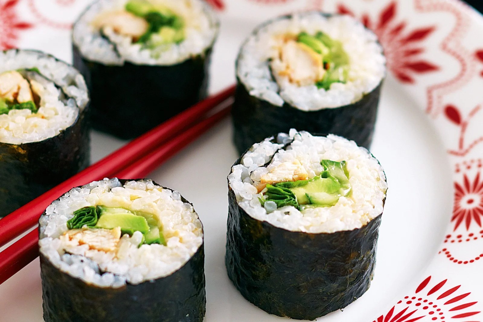 Sushi de Pollo casero hacer sushi de pollo en casa?