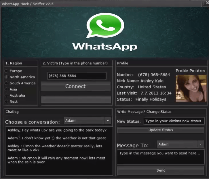 Whatsapp Spy Hack and Cheats