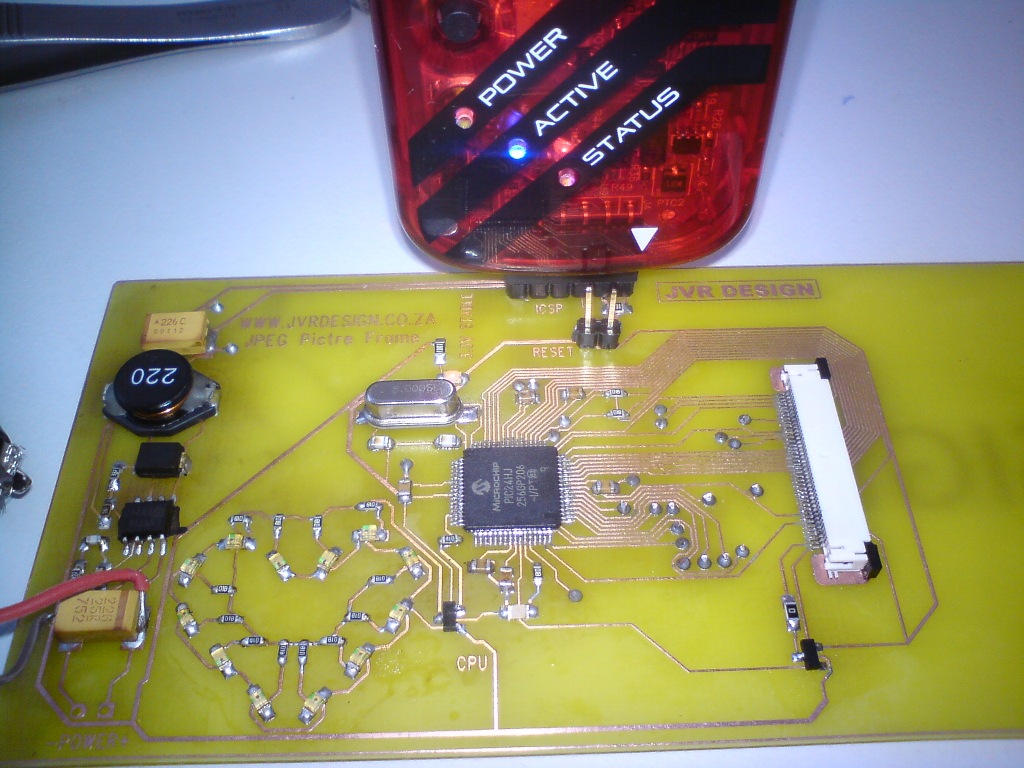 PIC Based Picture Frame Hackaday