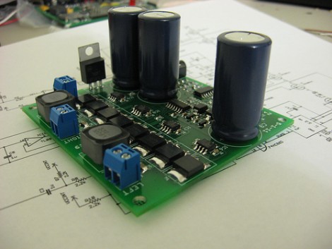 Class-D Audio Amplifier Makes It From Breadboard To PCB | Hackaday