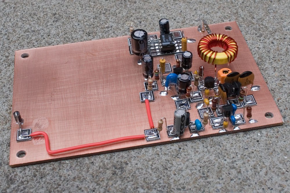 A Ham Radio Receiver, Manhattan Style Hackaday