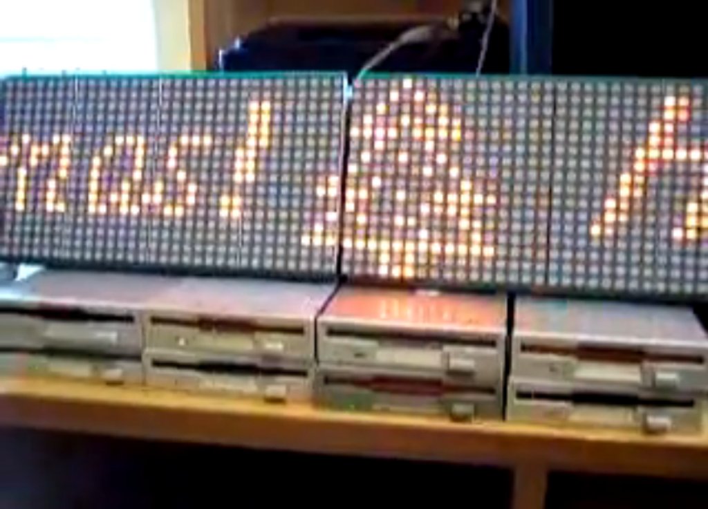 A Floppy Drive Orchestra Hackaday