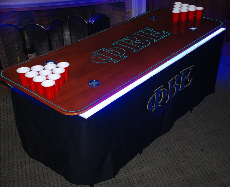 Fancy Beer Pong Table Cleans Your Balls Hackaday