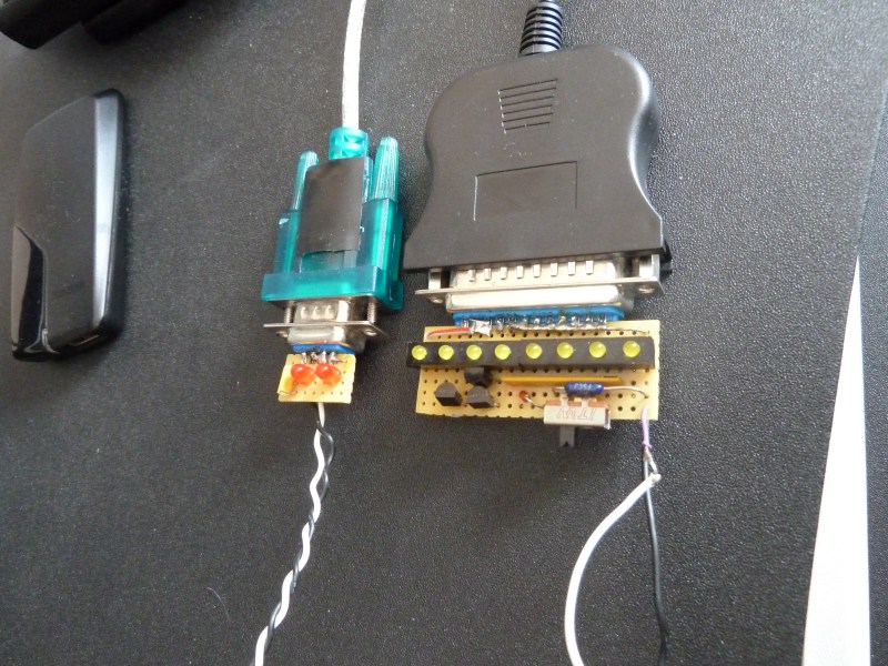 Bit Banging Through A USB Parallel Port Adapter Hackaday