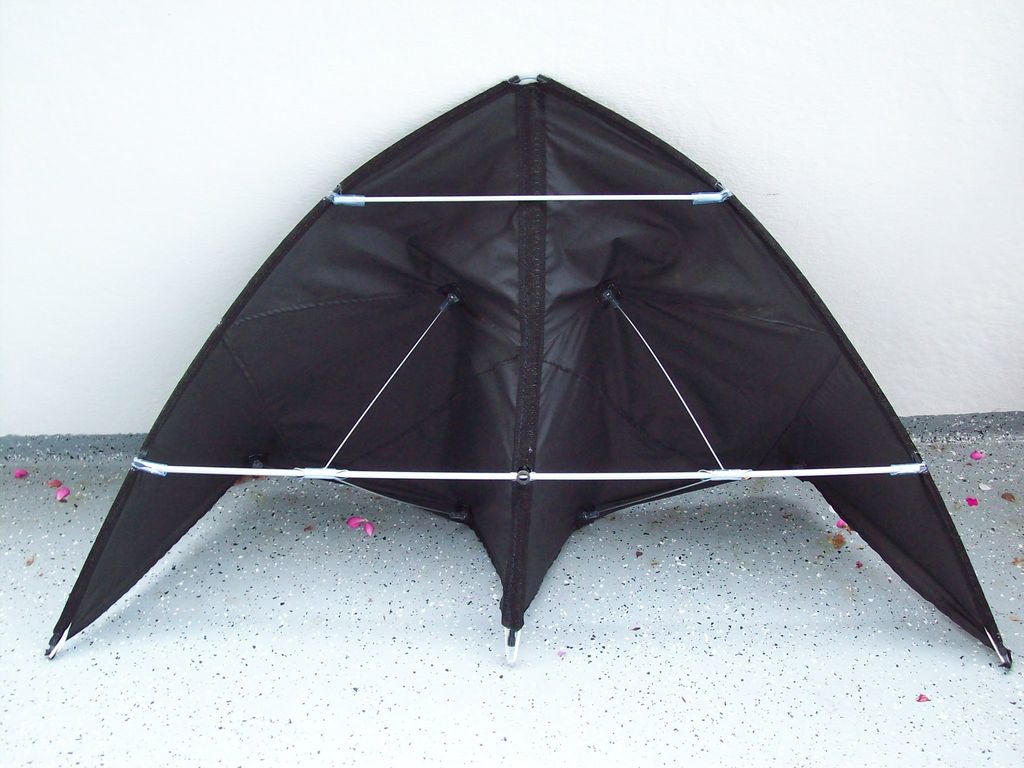 Umbrella Turned Delta Kite Hackaday
