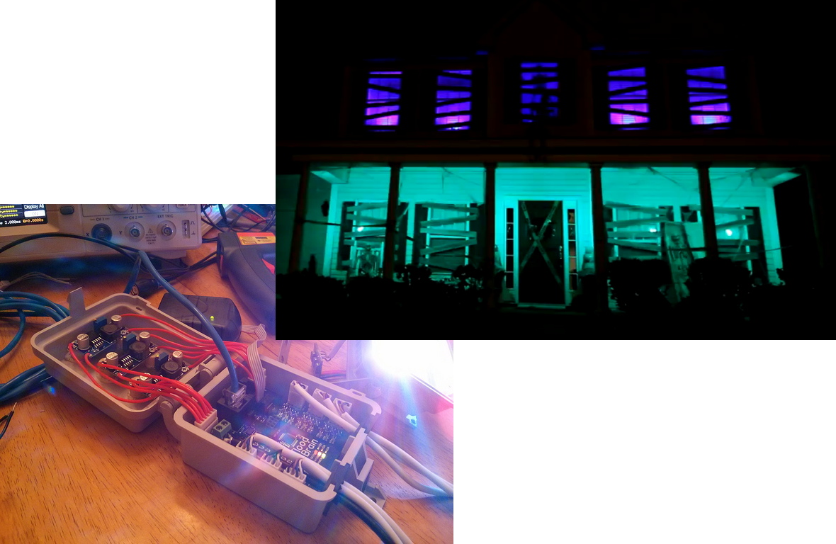 Light Controller Goes Overboard For Halloween Hackaday